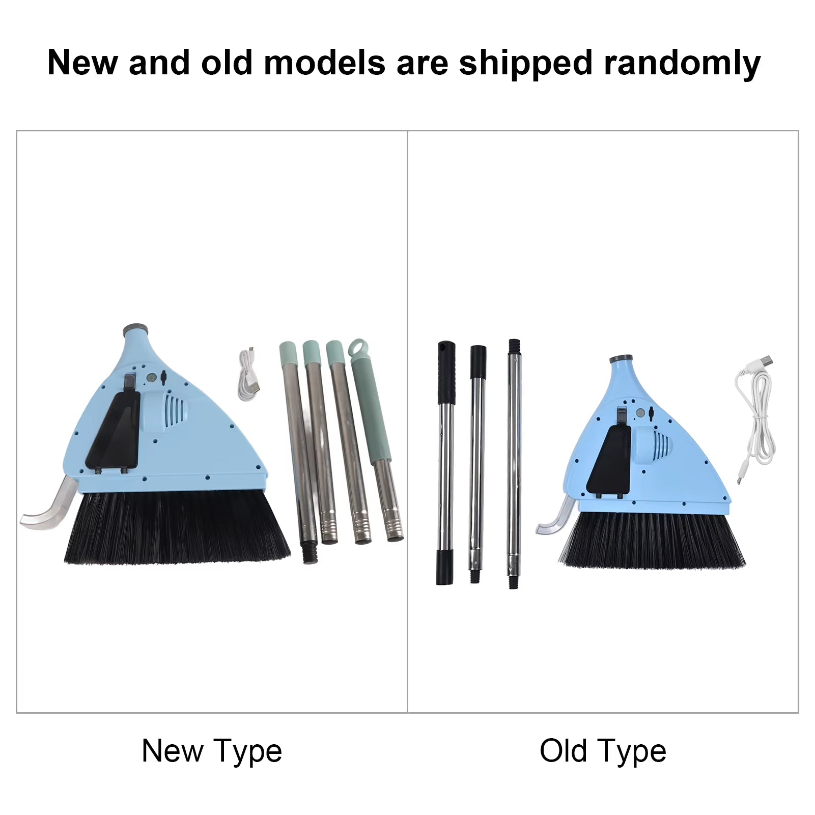 2 in 1 Vacuum Broom 