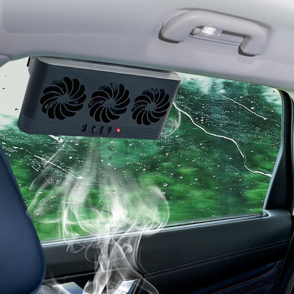 Solar Powered Window Fan