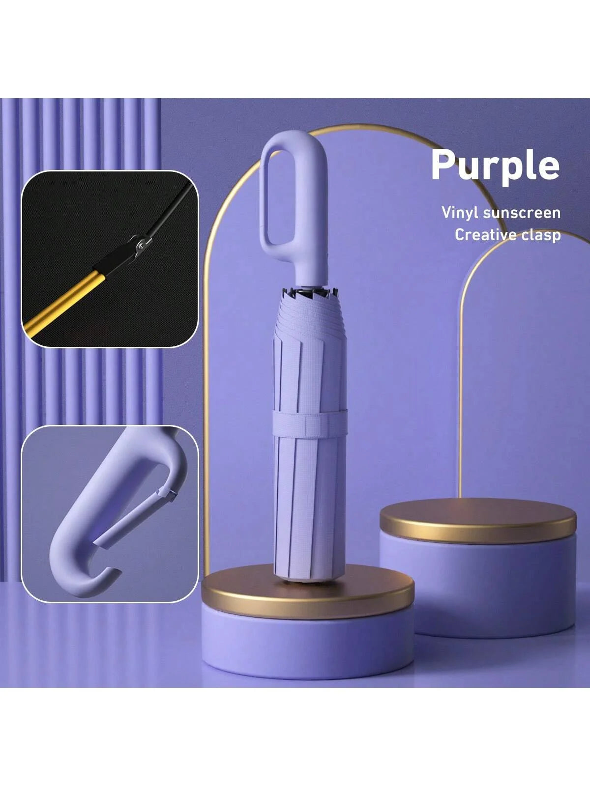 Automatic Open/Close Windproof Umbrella