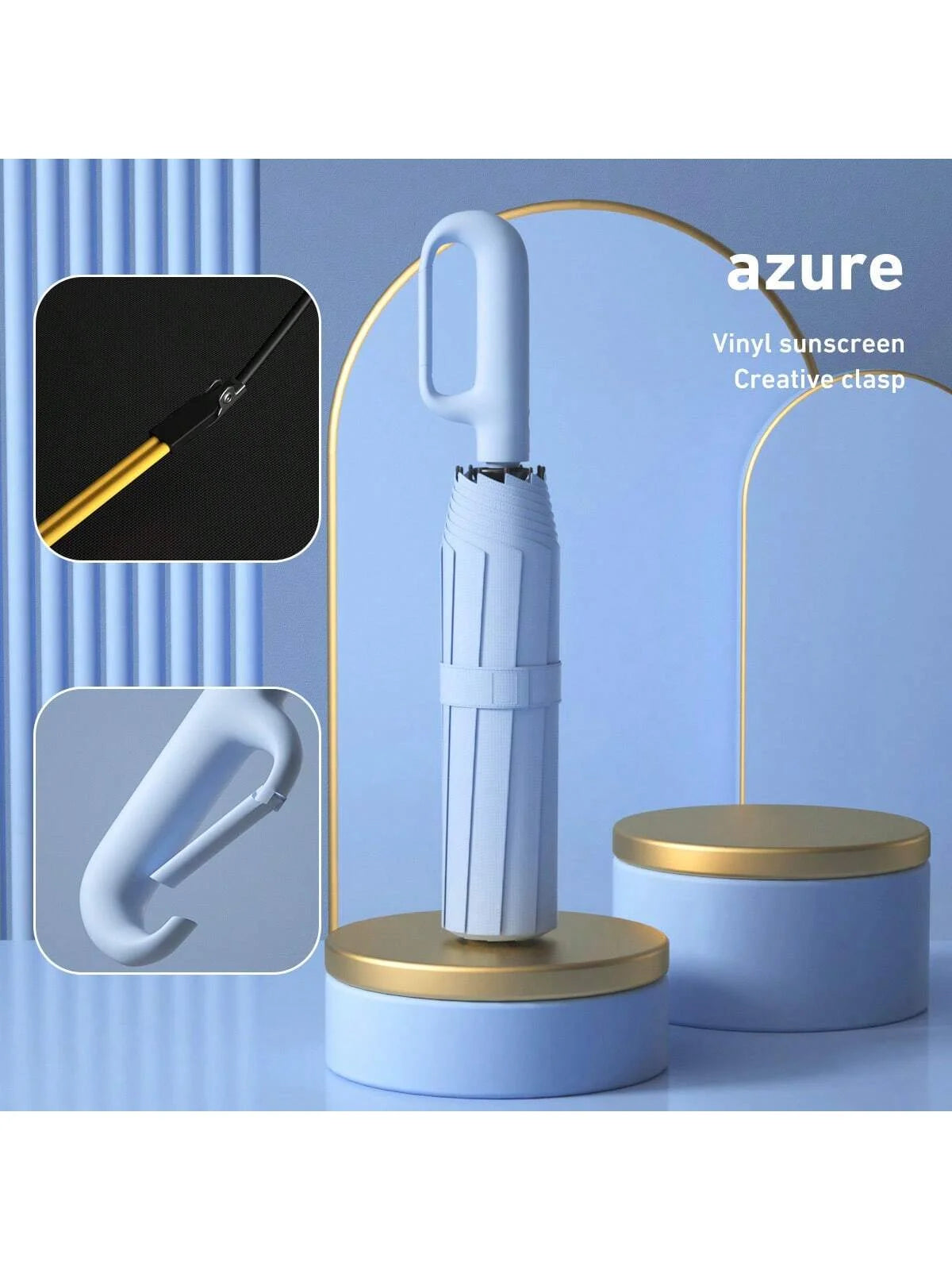 Automatic Open/Close Windproof Umbrella