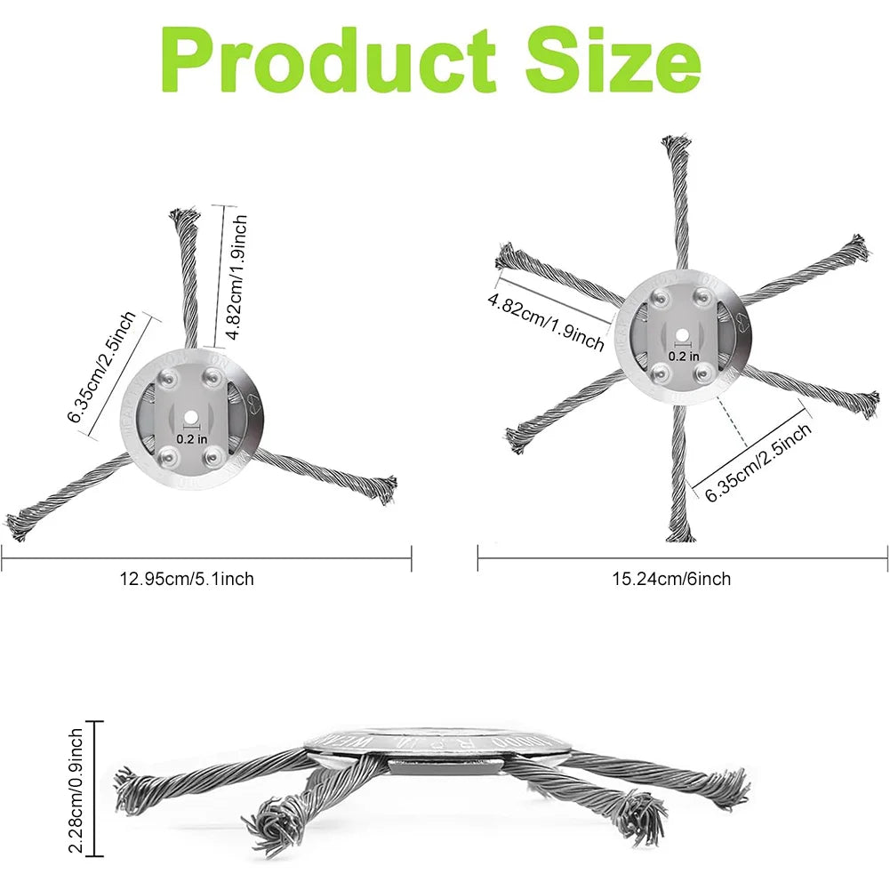 Universal Precision Weed Wacker Attachment