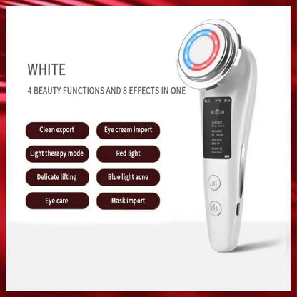 Facial Radio frequency Emitter Promotes Collagen Production Portable Age-Defying Easy to Use Wrinkle Reduction Skin Care