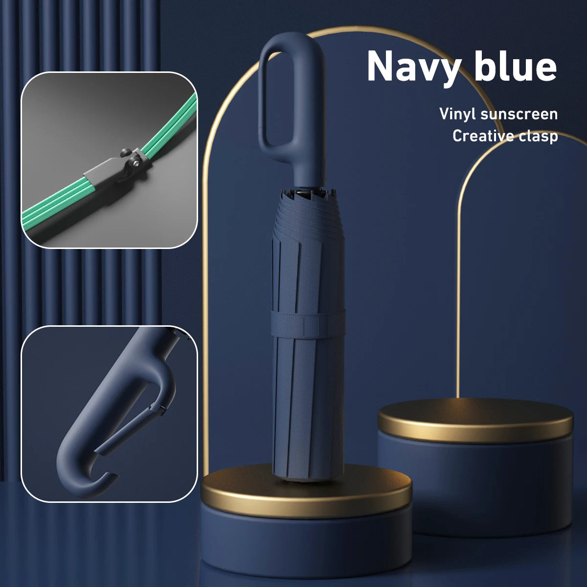 Automatic Open/Close Windproof Umbrella
