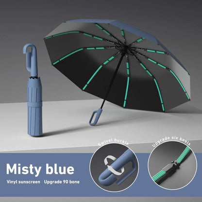Automatic Open/Close Windproof Umbrella