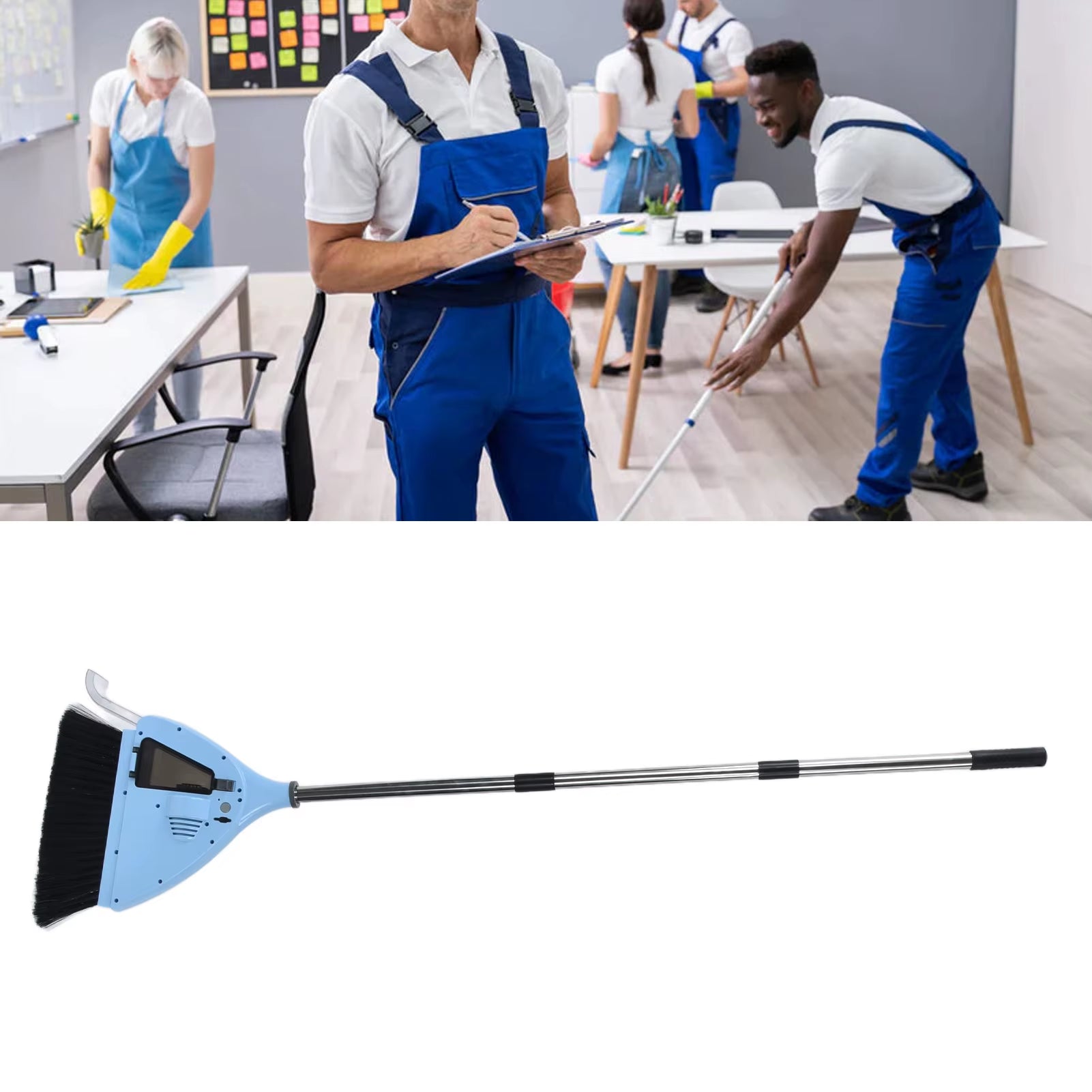 2 in 1 Vacuum Broom 