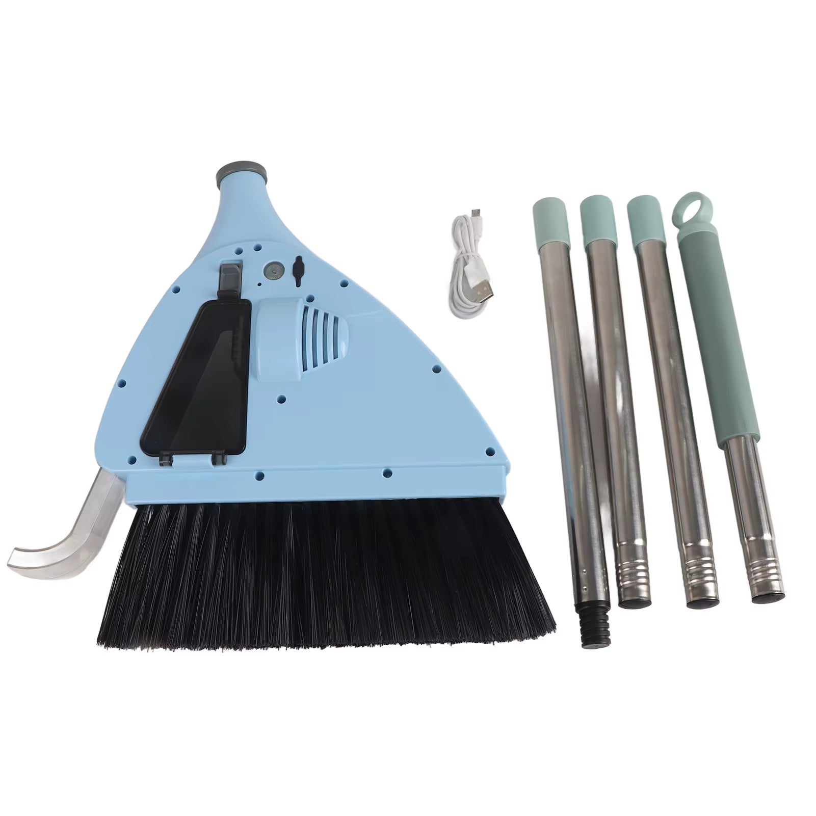 2 in 1 Vacuum Broom 