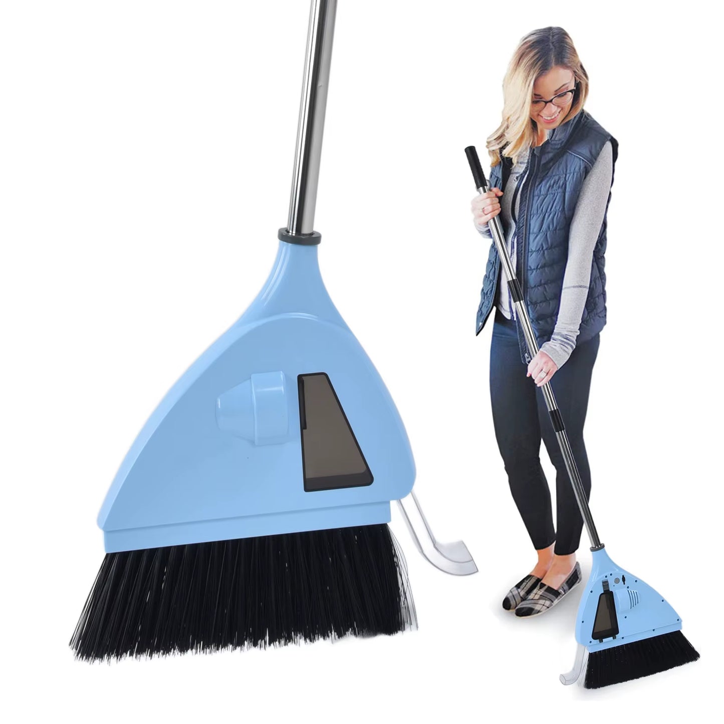 2 in 1 Vacuum Broom 
